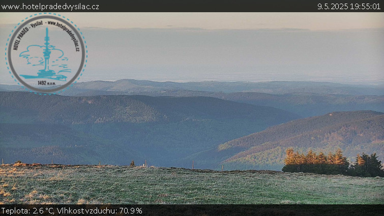 Praděd - Vysílač - Praděd - Vysílač - 9.5.2025 v 19:55 Praděd - Vysílač - Praděd - Vysílač - 9.5.2025 v 19:55