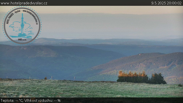 Praděd - Vysílač - Praděd - Vysílač - 9.5.2025 v 20:00 Praděd - Vysílač - Praděd - Vysílač - 9.5.2025 v 20:00