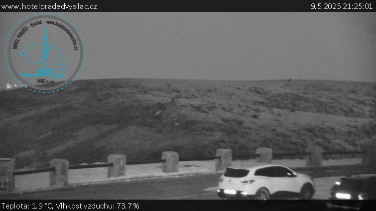 Praděd - Vysílač - Praděd - Vysílač - 9.5.2025 v 21:25 Praděd - Vysílač - Praděd - Vysílač - 9.5.2025 v 21:25