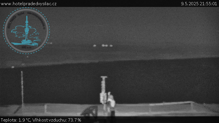 Praděd - Vysílač - Praděd - Vysílač - 9.5.2025 v 21:55 Praděd - Vysílač - Praděd - Vysílač - 9.5.2025 v 21:55