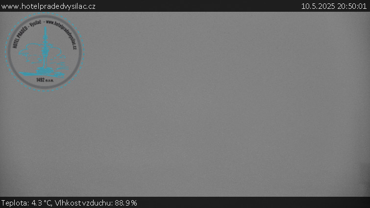 Praděd - Vysílač - Praděd - Vysílač - 10.5.2025 v 20:50 Praděd - Vysílač - Praděd - Vysílač - 10.5.2025 v 20:50