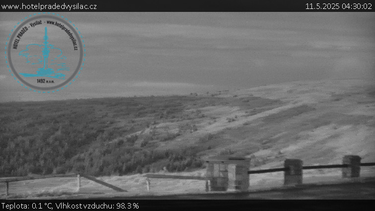Praděd - Vysílač - Praděd - Vysílač - 11.5.2025 v 04:30 Praděd - Vysílač - Praděd - Vysílač - 11.5.2025 v 04:30