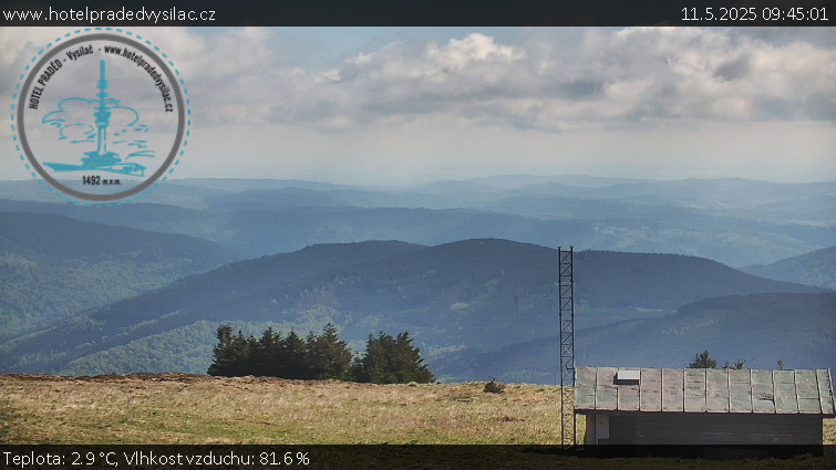 Praděd - Vysílač - Praděd - Vysílač - 11.5.2025 v 09:45 Praděd - Vysílač - Praděd - Vysílač - 11.5.2025 v 09:45