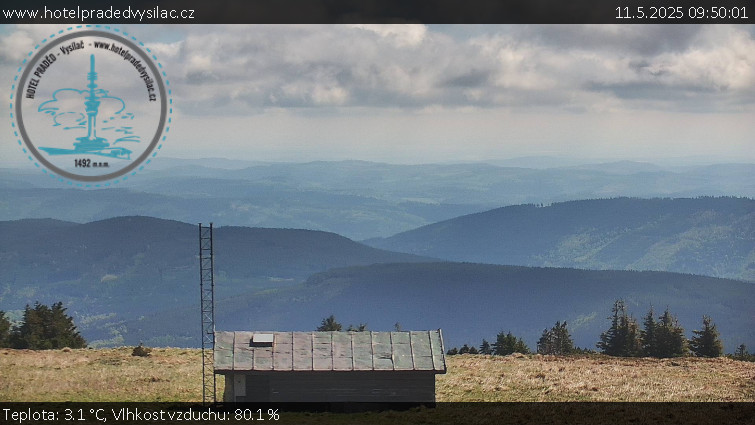 Praděd - Vysílač - Praděd - Vysílač - 11.5.2025 v 09:50 Praděd - Vysílač - Praděd - Vysílač - 11.5.2025 v 09:50