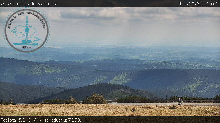 Praděd - Vysílač - Praděd - Vysílač - 11.5.2025 v 12:10 Praděd - Vysílač - Praděd - Vysílač - 11.5.2025 v 12:10