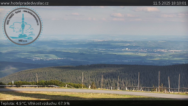 Praděd - Vysílač - Praděd - Vysílač - 11.5.2025 v 18:10 Praděd - Vysílač - Praděd - Vysílač - 11.5.2025 v 18:10