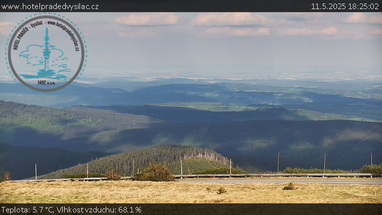 Praděd - Vysílač - Praděd - Vysílač - 11.5.2025 v 18:25 Praděd - Vysílač - Praděd - Vysílač - 11.5.2025 v 18:25