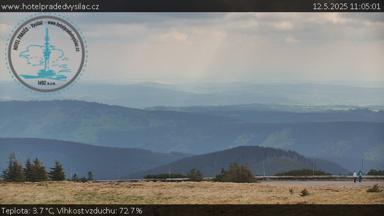 Praděd - Vysílač - Praděd - Vysílač - 12.5.2025 v 11:05 Praděd - Vysílač - Praděd - Vysílač - 12.5.2025 v 11:05