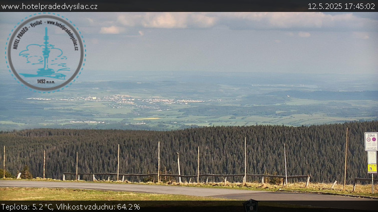 Praděd - Vysílač - Praděd - Vysílač - 12.5.2025 v 17:45 Praděd - Vysílač - Praděd - Vysílač - 12.5.2025 v 17:45
