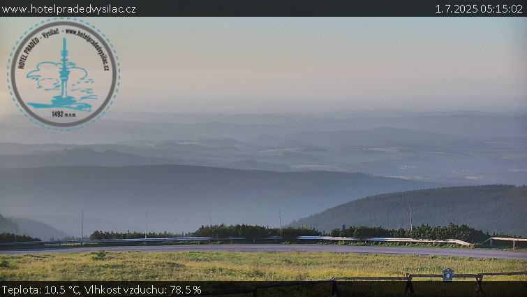 Praděd - Vysílač - Praděd - Vysílač - 1.7.2025 v 05:15 Praděd - Vysílač - Praděd - Vysílač - 1.7.2025 v 05:15