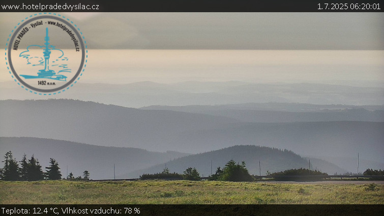 Praděd - Vysílač - Praděd - Vysílač - 1.7.2025 v 06:20 Praděd - Vysílač - Praděd - Vysílač - 1.7.2025 v 06:20