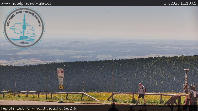 Praděd - Vysílač - Praděd - Vysílač - 1.7.2025 v 11:10 Praděd - Vysílač - Praděd - Vysílač - 1.7.2025 v 11:10