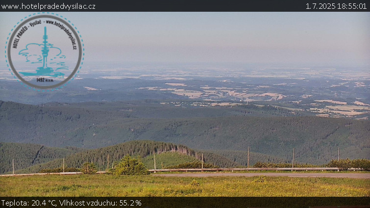 Praděd - Vysílač - Praděd - Vysílač - 1.7.2025 v 18:55 Praděd - Vysílač - Praděd - Vysílač - 1.7.2025 v 18:55