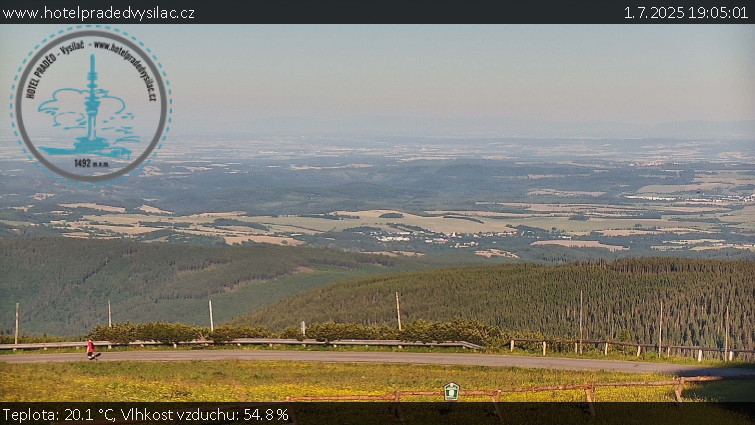 Praděd - Vysílač - Praděd - Vysílač - 1.7.2025 v 19:05 Praděd - Vysílač - Praděd - Vysílač - 1.7.2025 v 19:05