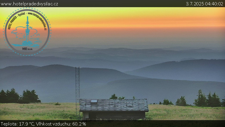 Praděd - Vysílač - Praděd - Vysílač - 3.7.2025 v 04:40