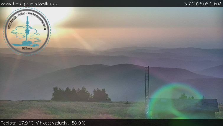 Praděd - Vysílač - Praděd - Vysílač - 3.7.2025 v 05:10