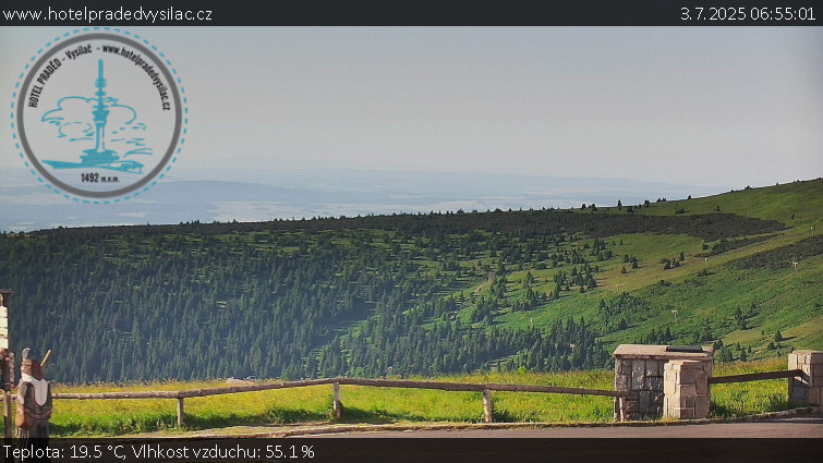 Praděd - Vysílač - Praděd - Vysílač - 3.7.2025 v 06:55