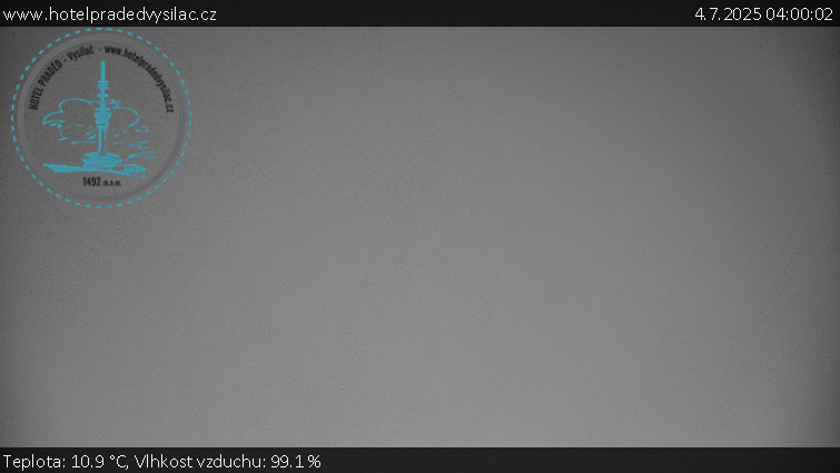 Praděd - Vysílač - Praděd - Vysílač - 4.7.2025 v 04:00