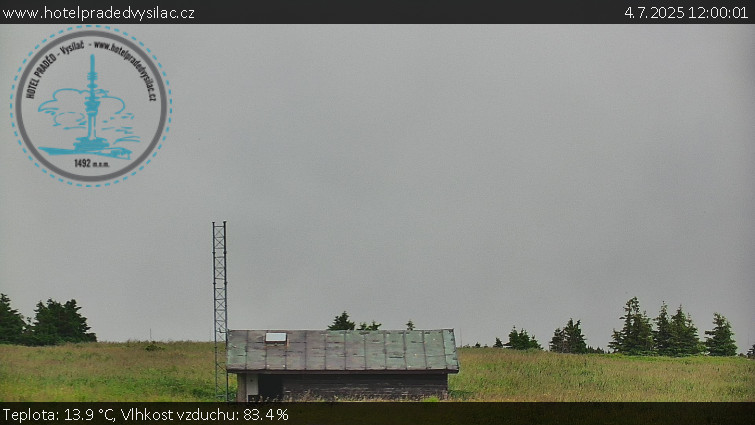 Praděd - Vysílač - Praděd - Vysílač - 4.7.2025 v 12:00 Praděd - Vysílač - Praděd - Vysílač - 4.7.2025 v 12:00