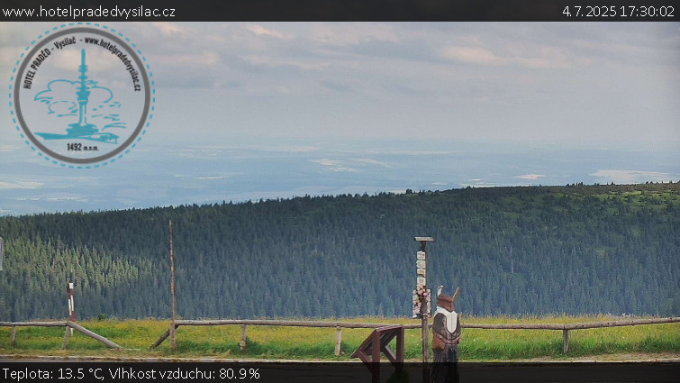 Praděd - Vysílač - Praděd - Vysílač - 4.7.2025 v 17:30 Praděd - Vysílač - Praděd - Vysílač - 4.7.2025 v 17:30