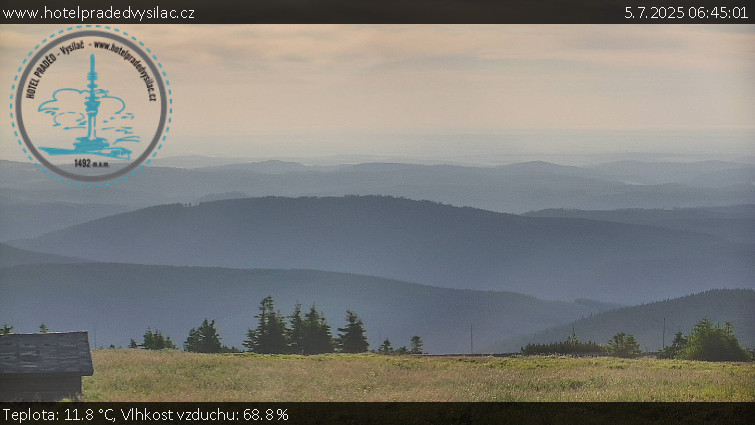 Praděd - Vysílač - Praděd - Vysílač - 5.7.2025 v 06:45 Praděd - Vysílač - Praděd - Vysílač - 5.7.2025 v 06:45