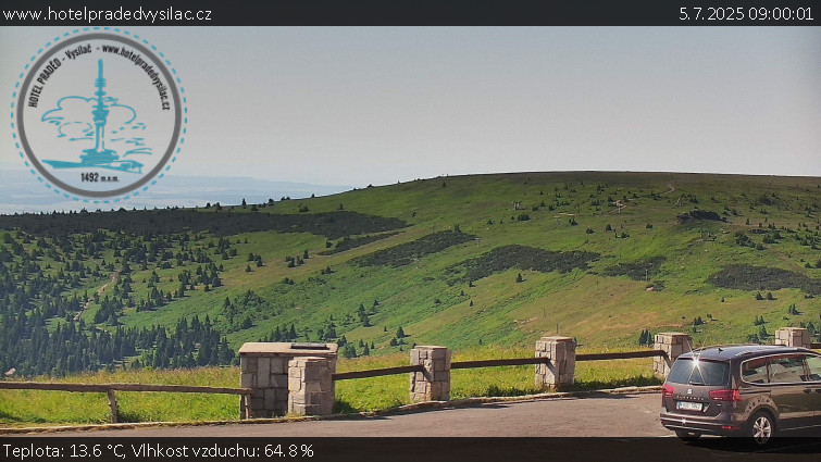Praděd - Vysílač - Praděd - Vysílač - 5.7.2025 v 09:00 Praděd - Vysílač - Praděd - Vysílač - 5.7.2025 v 09:00