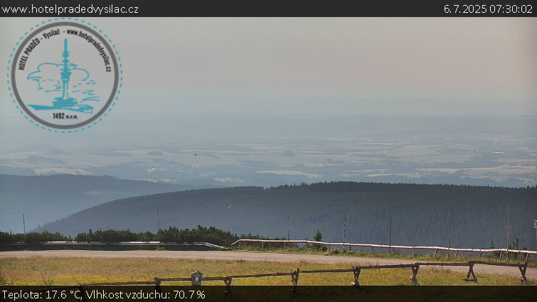 Praděd - Vysílač - Praděd - Vysílač - 6.7.2025 v 07:30 Praděd - Vysílač - Praděd - Vysílač - 6.7.2025 v 07:30