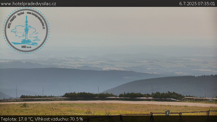 Praděd - Vysílač - Praděd - Vysílač - 6.7.2025 v 07:35 Praděd - Vysílač - Praděd - Vysílač - 6.7.2025 v 07:35