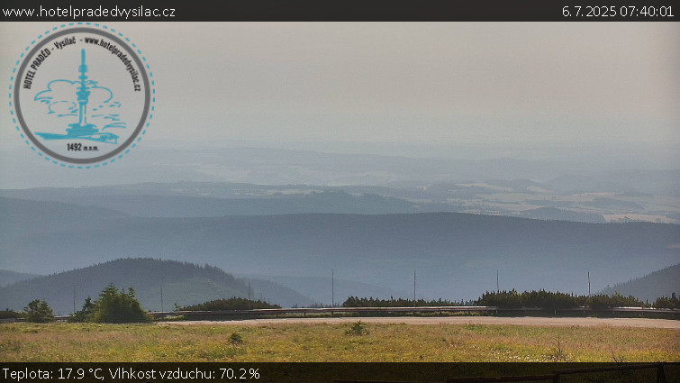 Praděd - Vysílač - Praděd - Vysílač - 6.7.2025 v 07:40 Praděd - Vysílač - Praděd - Vysílač - 6.7.2025 v 07:40