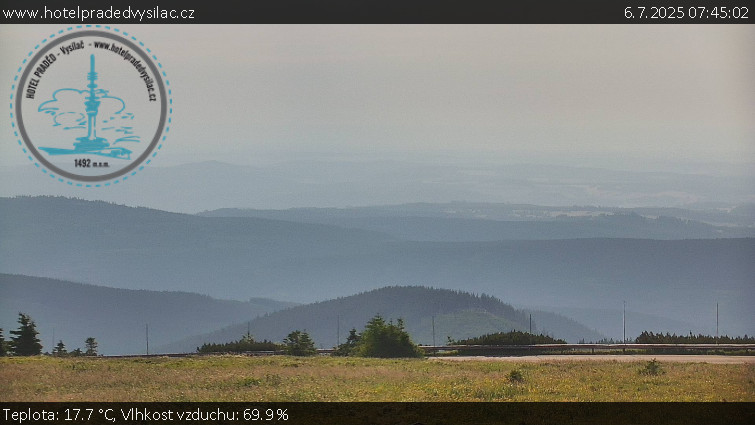 Praděd - Vysílač - Praděd - Vysílač - 6.7.2025 v 07:45 Praděd - Vysílač - Praděd - Vysílač - 6.7.2025 v 07:45