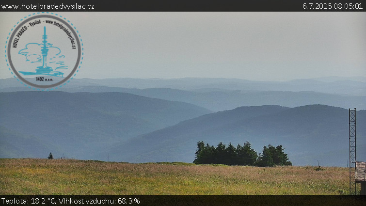Praděd - Vysílač - Praděd - Vysílač - 6.7.2025 v 08:05 Praděd - Vysílač - Praděd - Vysílač - 6.7.2025 v 08:05