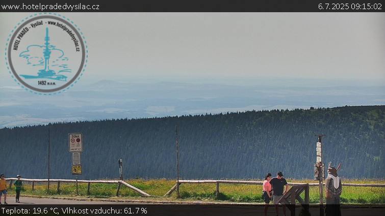 Praděd - Vysílač - Praděd - Vysílač - 6.7.2025 v 09:15 Praděd - Vysílač - Praděd - Vysílač - 6.7.2025 v 09:15