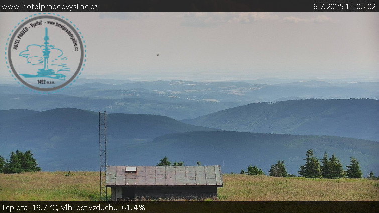 Praděd - Vysílač - Praděd - Vysílač - 6.7.2025 v 11:05 Praděd - Vysílač - Praděd - Vysílač - 6.7.2025 v 11:05