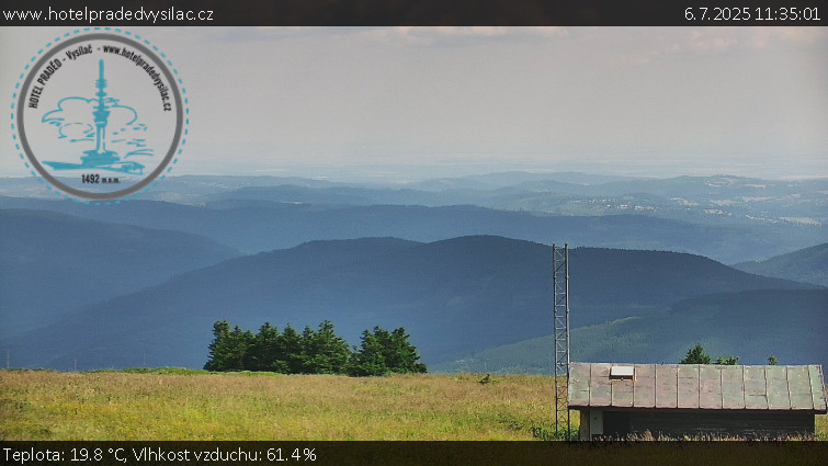 Praděd - Vysílač - Praděd - Vysílač - 6.7.2025 v 11:35 Praděd - Vysílač - Praděd - Vysílač - 6.7.2025 v 11:35