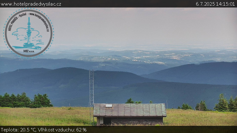 Praděd - Vysílač - Praděd - Vysílač - 6.7.2025 v 14:15 Praděd - Vysílač - Praděd - Vysílač - 6.7.2025 v 14:15