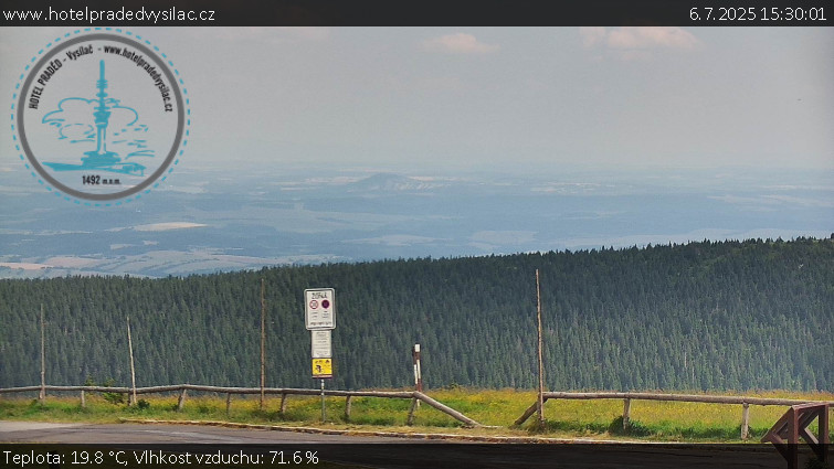 Praděd - Vysílač - Praděd - Vysílač - 6.7.2025 v 15:30 Praděd - Vysílač - Praděd - Vysílač - 6.7.2025 v 15:30