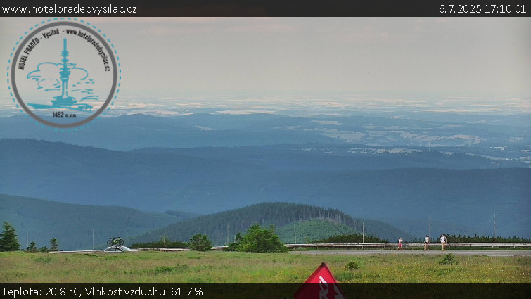 Praděd - Vysílač - Praděd - Vysílač - 6.7.2025 v 17:10 Praděd - Vysílač - Praděd - Vysílač - 6.7.2025 v 17:10