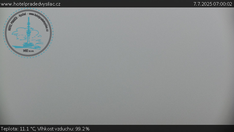 Praděd - Vysílač - Praděd - Vysílač - 7.7.2025 v 07:00 Praděd - Vysílač - Praděd - Vysílač - 7.7.2025 v 07:00