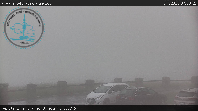 Praděd - Vysílač - Praděd - Vysílač - 7.7.2025 v 07:50 Praděd - Vysílač - Praděd - Vysílač - 7.7.2025 v 07:50