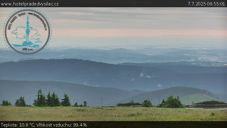 Praděd - Vysílač - Praděd - Vysílač - 7.7.2025 v 08:55 Praděd - Vysílač - Praděd - Vysílač - 7.7.2025 v 08:55