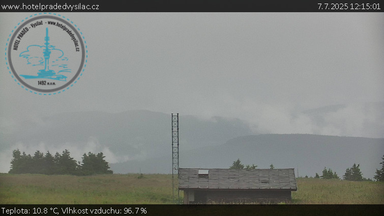 Praděd - Vysílač - Praděd - Vysílač - 7.7.2025 v 12:15 Praděd - Vysílač - Praděd - Vysílač - 7.7.2025 v 12:15