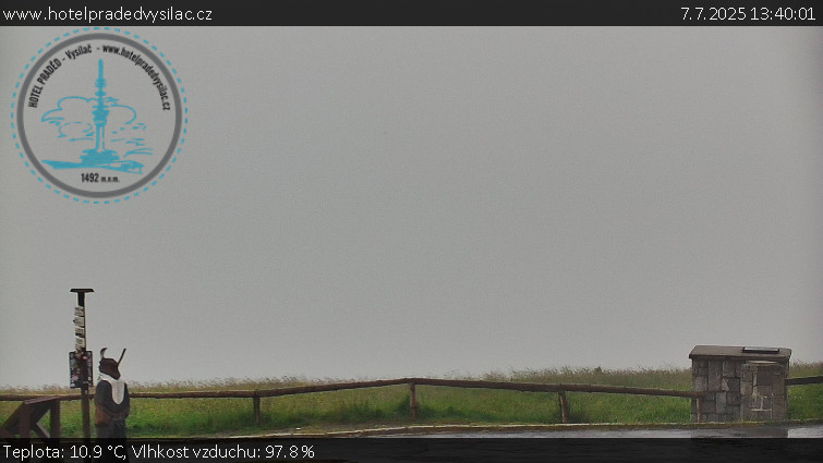 Praděd - Vysílač - Praděd - Vysílač - 7.7.2025 v 13:40 Praděd - Vysílač - Praděd - Vysílač - 7.7.2025 v 13:40
