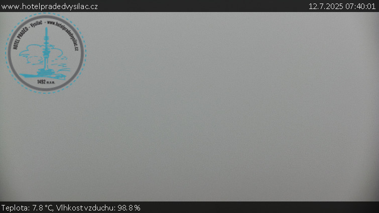 Praděd - Vysílač - Praděd - Vysílač - 12.7.2025 v 07:40 Praděd - Vysílač - Praděd - Vysílač - 12.7.2025 v 07:40