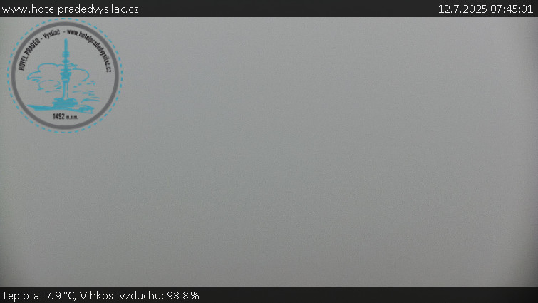 Praděd - Vysílač - Praděd - Vysílač - 12.7.2025 v 07:45 Praděd - Vysílač - Praděd - Vysílač - 12.7.2025 v 07:45