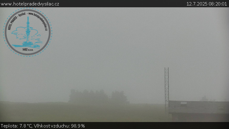 Praděd - Vysílač - Praděd - Vysílač - 12.7.2025 v 08:20 Praděd - Vysílač - Praděd - Vysílač - 12.7.2025 v 08:20