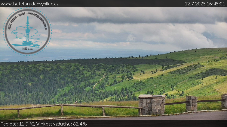 Praděd - Vysílač - Praděd - Vysílač - 12.7.2025 v 16:45 Praděd - Vysílač - Praděd - Vysílač - 12.7.2025 v 16:45