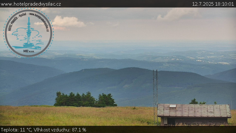 Praděd - Vysílač - Praděd - Vysílač - 12.7.2025 v 18:10