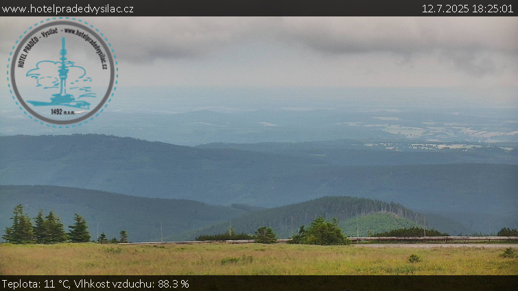 Praděd - Vysílač - Praděd - Vysílač - 12.7.2025 v 18:25 Praděd - Vysílač - Praděd - Vysílač - 12.7.2025 v 18:25