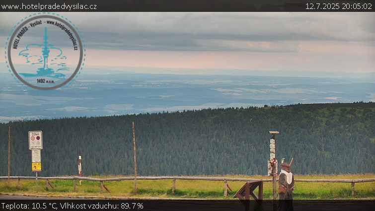 Praděd - Vysílač - Praděd - Vysílač - 12.7.2025 v 20:05 Praděd - Vysílač - Praděd - Vysílač - 12.7.2025 v 20:05
