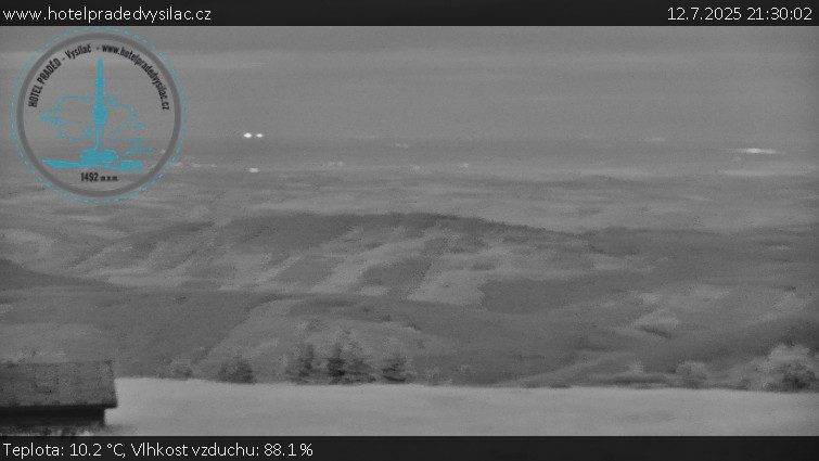 Praděd - Vysílač - Praděd - Vysílač - 12.7.2025 v 21:30 Praděd - Vysílač - Praděd - Vysílač - 12.7.2025 v 21:30